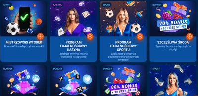 Bonus od pierwszego depozytu, promocje i kody promocyjne